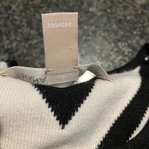 Banana Republic Black and White Mini Dress